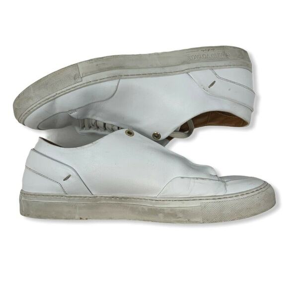 The Avedon Grand Voyage White‎ Leather Sneaker 9 - Picture 6 of 11